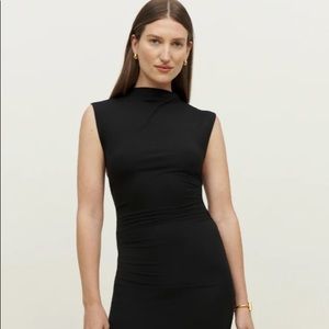 Reformation long black dress (S) -worn once